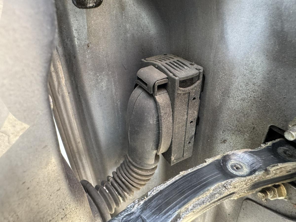 Opel Astra H original T&uuml;r vorn rechts Z163 Lichtsilber Stecker Kabelbaum eckig Rohbau Bj.2006